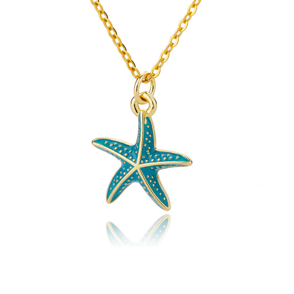 Starfish pendant necklace