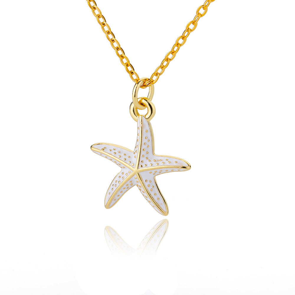 Starfish pendant necklace